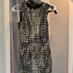 Black and white dress